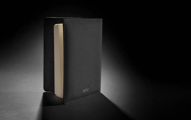 Органайзер с блокнотом Swiss Peak Script из rPET AWARE™, А5