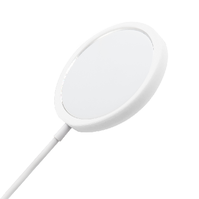 Беспроводное магнитное зарядное устройство Fomax 15W To Go, белый/белый