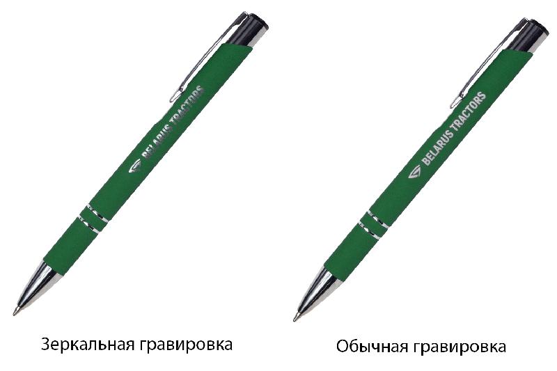 Ручка шариковая, Legend Soft Touch Mirror Silver Requis