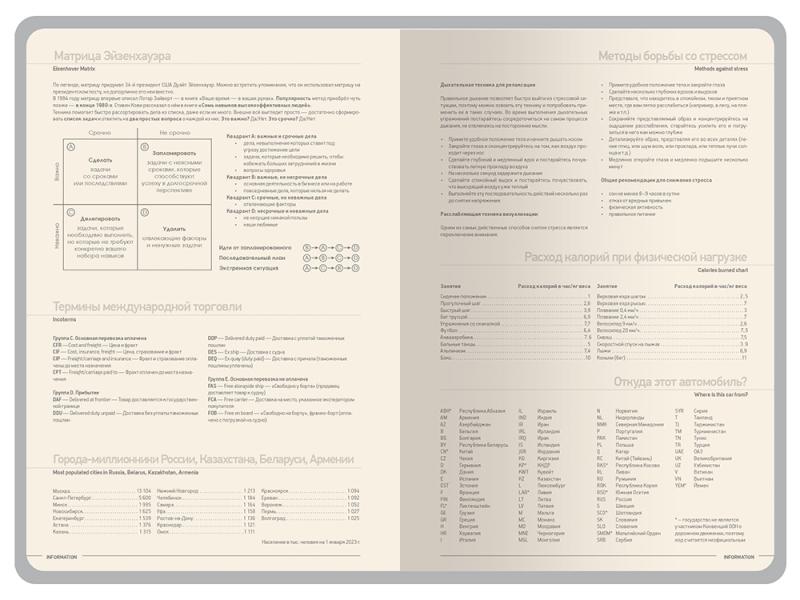 Ежедневник А5 датированный Megapolis Color на 2026 год