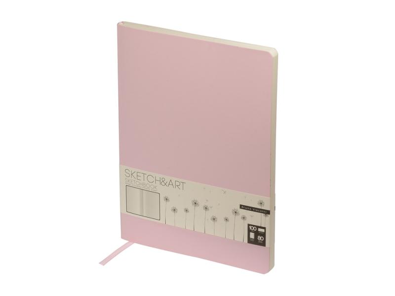 Скетчбук B5 Sketch & Art 100 г/м2, soft-touch