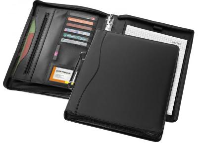 Папка А4 Ebony с ручкой