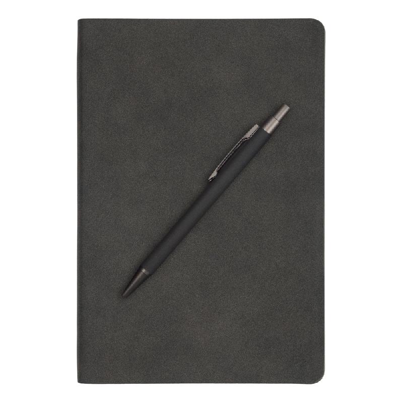 Набор подарочный Solution Superior Duo (ежедневник Flexy Nuba, ручка Gray Stone)