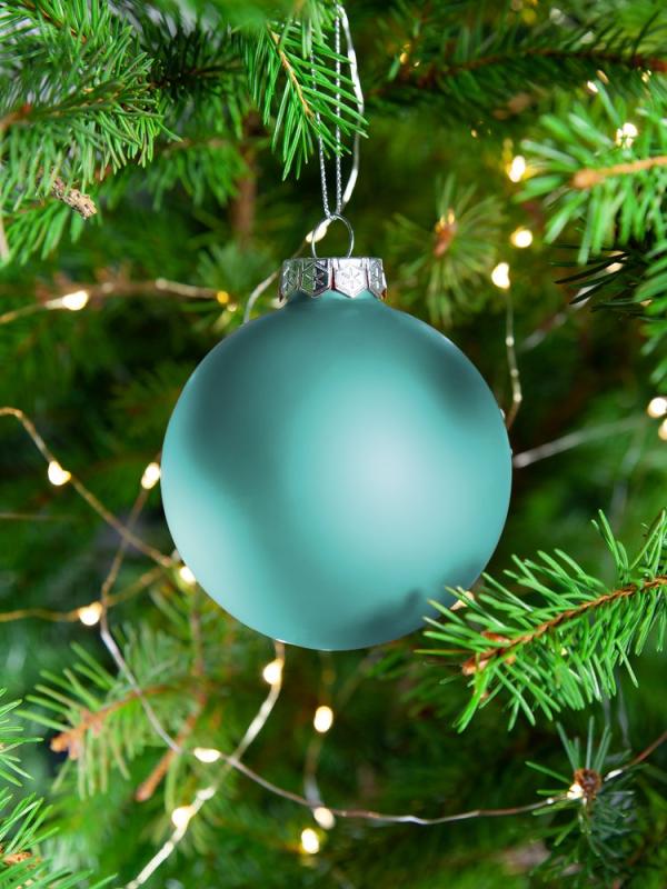 Елочный шар Finery Matt, 8 см