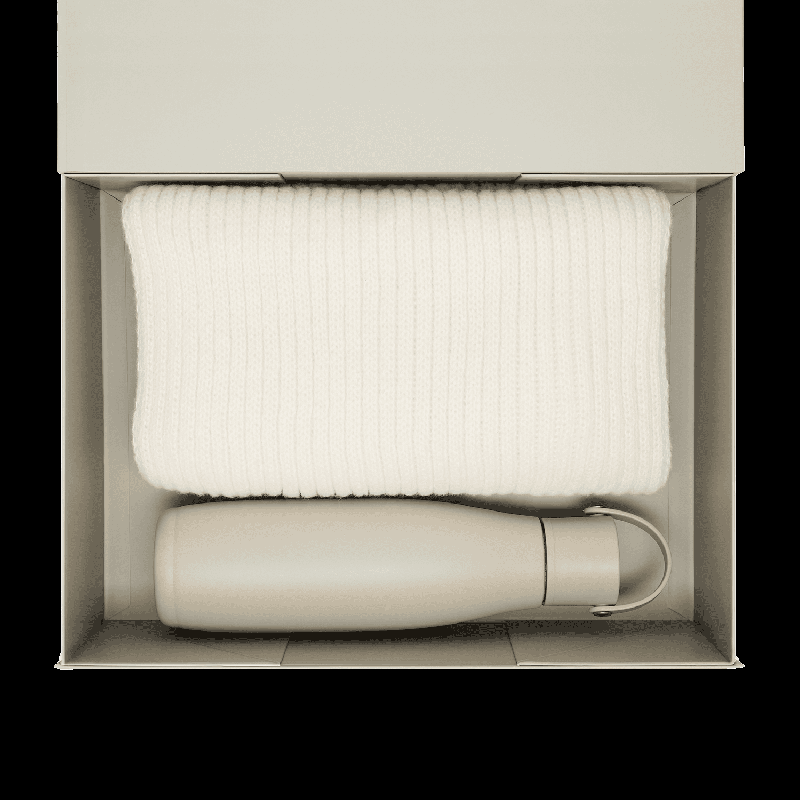 Подарочный набор Bosca, Forges,  (термобутылка, шарф)