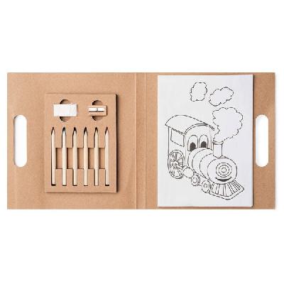 Набор RESOL из 6 карандашей в блокноте