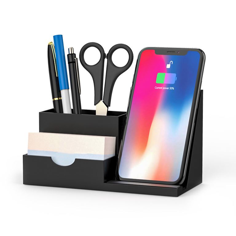 Настольный органайзер c  беспроводной зарядкой