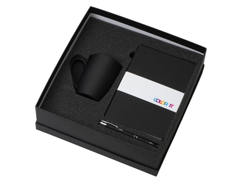 Подарочный набор COLOR IT с блокнотом, ручкой и кружкой