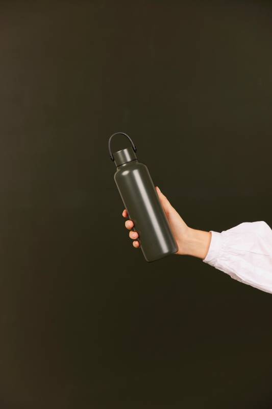 Термобутылка VINGA Baltimore из переработанной стали RCS, 600 мл