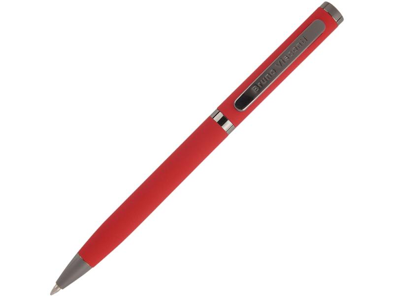 Ручка металлическая шариковая Firenze, софт-тач