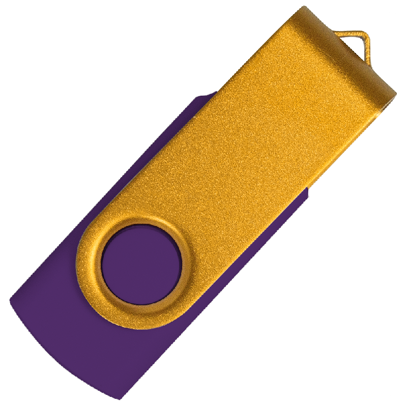 Флеш накопитель USB 2.0 Twister Сolor Mix 16GB, пластик Софт Тачметалл