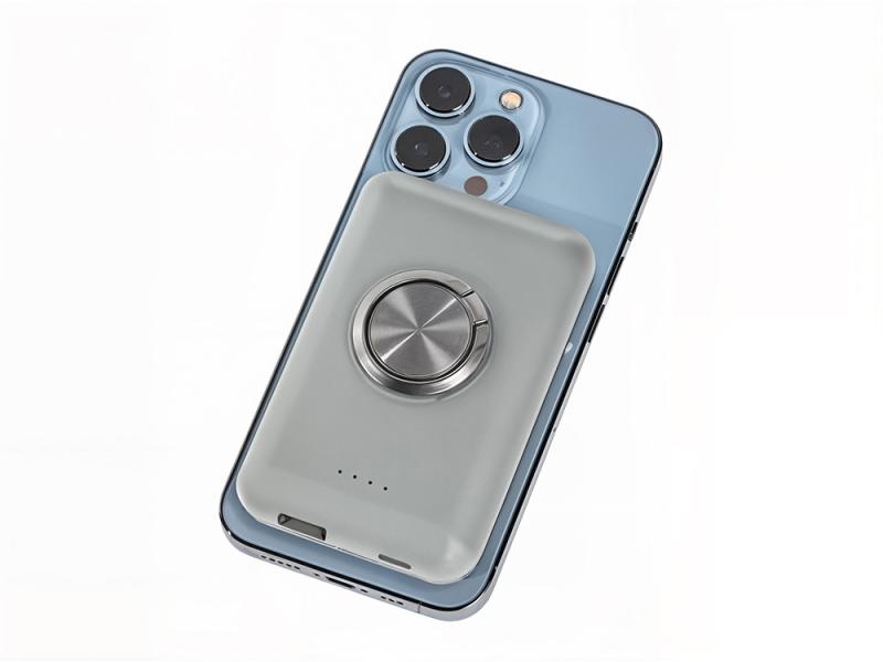 Магнитный беспроводной внешний аккумулятор с быстрой зарядкой QC/PD 20 Вт MagnetIQ, 5000 mAh