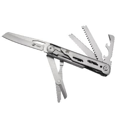 Нож перочинный Stinger, 112 мм, 9 функций, ериал рукояти: нержавеющая