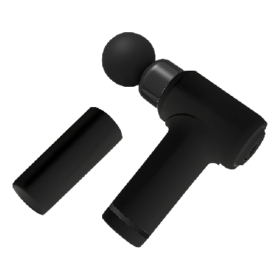 Перкуссионный массажер Relax Tone, вибрационный, для тела, со сменными насадками