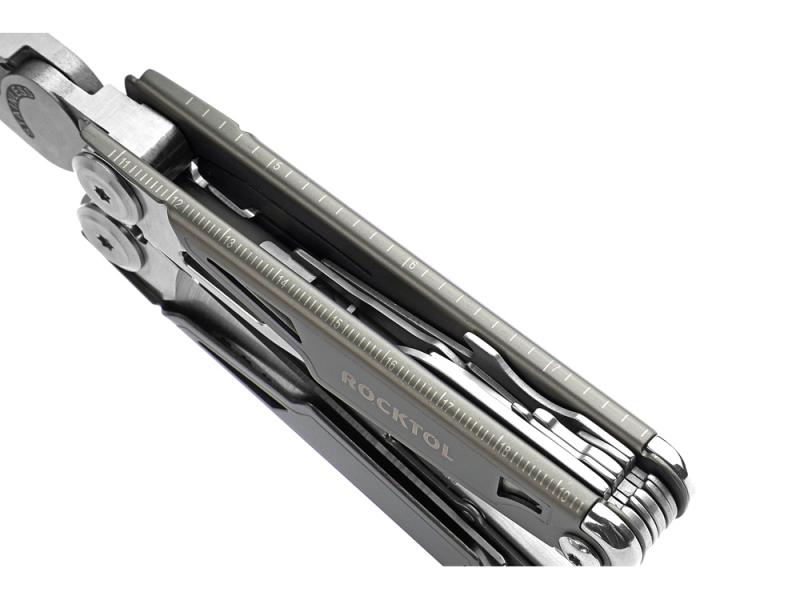 Мультитул Rocktol 19 в 1 с титановыми ручками