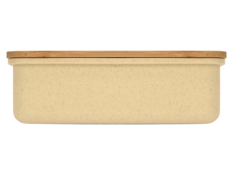 Ланч-бокс Lunch из пшеничного волокна с бамбуковой крышкой