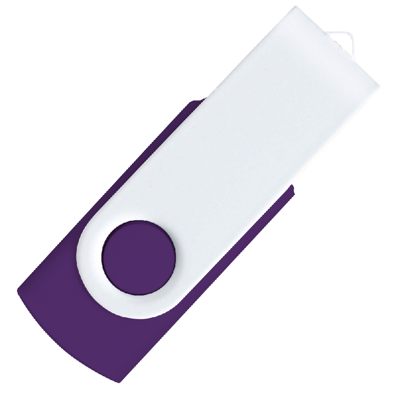 Флеш накопитель USB 2.0 Twister Сolor Mix 16GB, пластик Софт Тачметалл