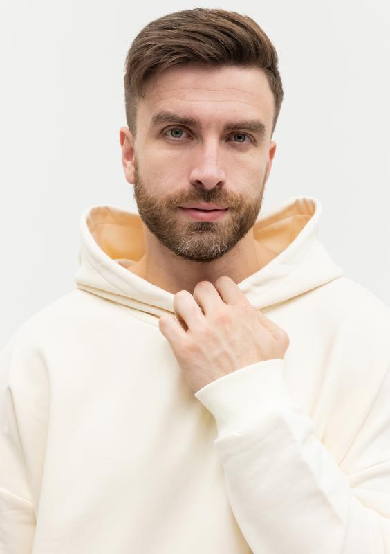 Худи унисекс STAN оверсайз футер без начёса 350