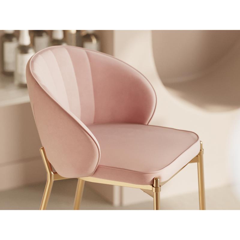 Стул барный coral, велюр