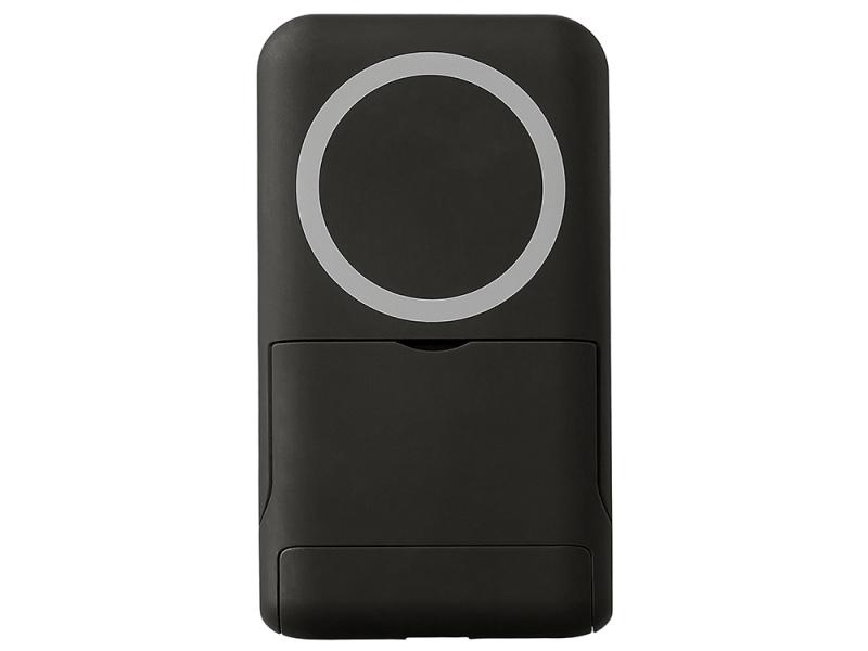 Беспроводной внешний аккумулятор с подсветкой лого и подставкой Magflash, 10000 мАч, 15 Вт