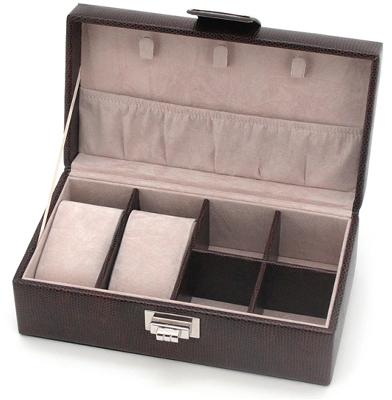 Шкатулка для часов и мужских аксессуаров Jardin D'Ete,  "змея", 22,0 x 12,0 x 8,2 см