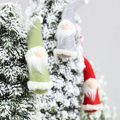 Новогоднее украшение рождественский гном Гехайм (1шт), зеленый