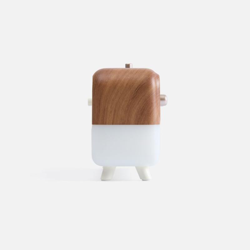 Bluetooth-колонка с беспроводной зарядкой, часами и подсветкой Multiverse