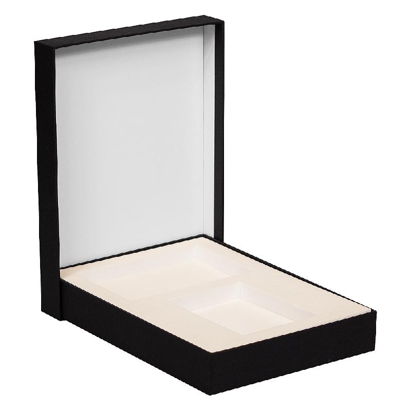 Коробка подарочная, размер 24*17,5*3 см, Solution Superior Linen,  ложемент под два прямоугольных предмета