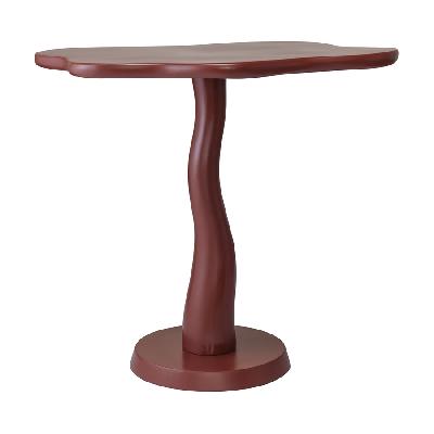 Столик приставной fluid, 56х49 см, сепия