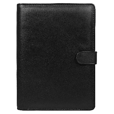 Ежедневник в суперобложке Country Leather Sky A5+ из нат. кожи, недатированный, агнитным клапаном, в подарочной коробке