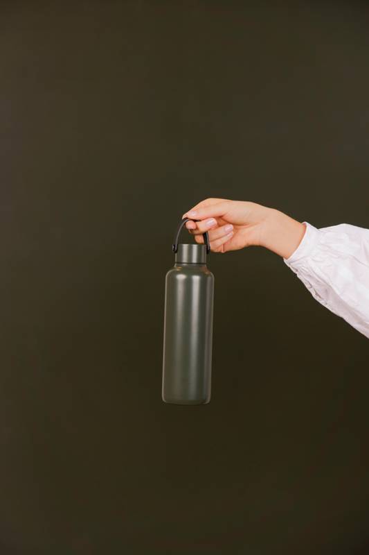 Термобутылка VINGA Baltimore из переработанной стали RCS, 600 мл