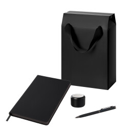 Подарочный набор Passion,  (колонка, ежедневник, ручка)