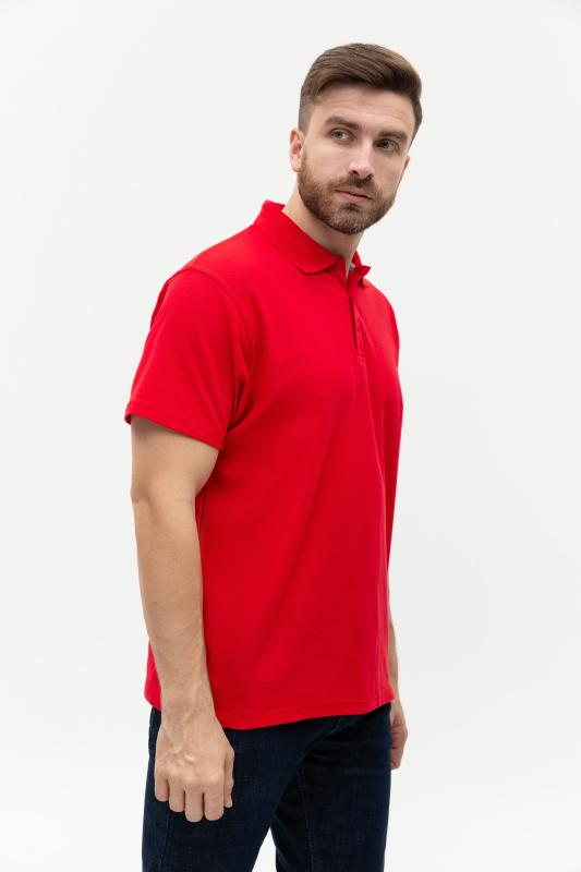 Рубашка поло мужская  STAN хлопок/полиэстер 185