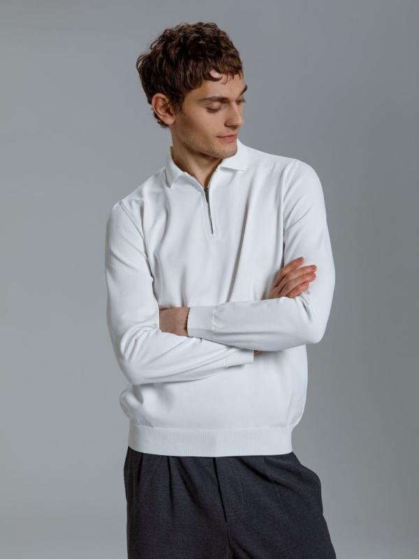 Рубашка поло мужская с длинным рукавом Terrazzo