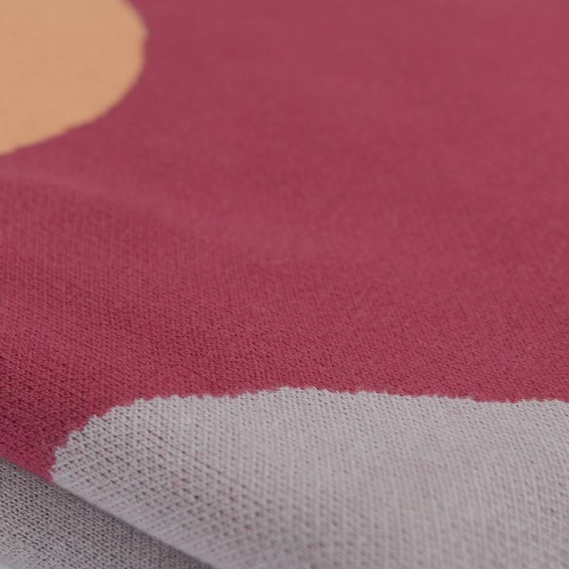 Плед из хлопка с авторским принтом из коллекции freak fruit, 130х180 см