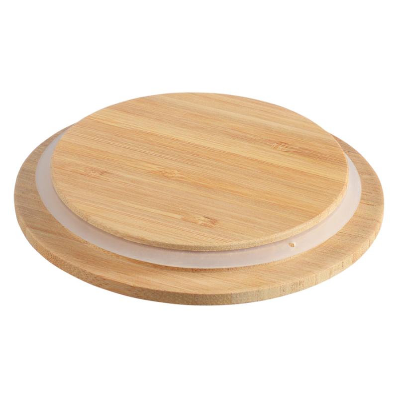 Контейнер для запекания и хранения eco store с крышкой из бамбука, 400 мл