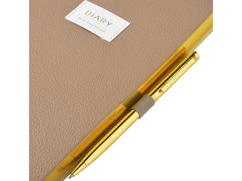 Ежедневник недатированный А5 Total beige