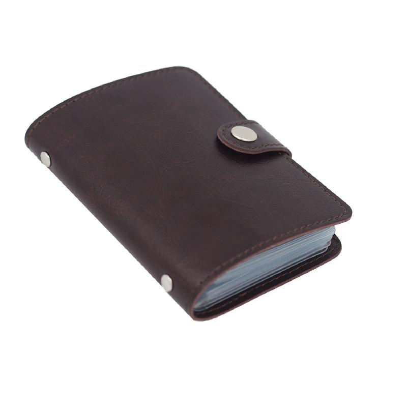 Футляр для визитныхкредитных карт (визитница), кожзаменитель Nebraska (Небраска)