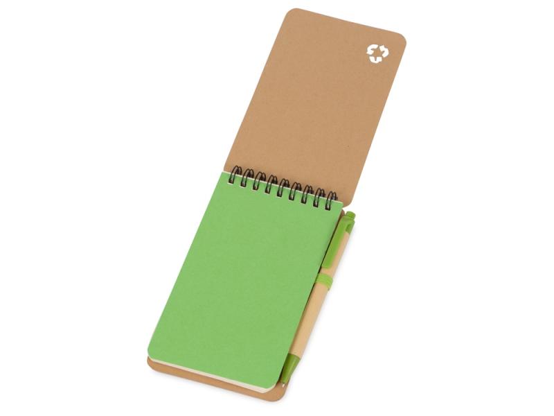 Блокнот Masai с шариковой ручкой