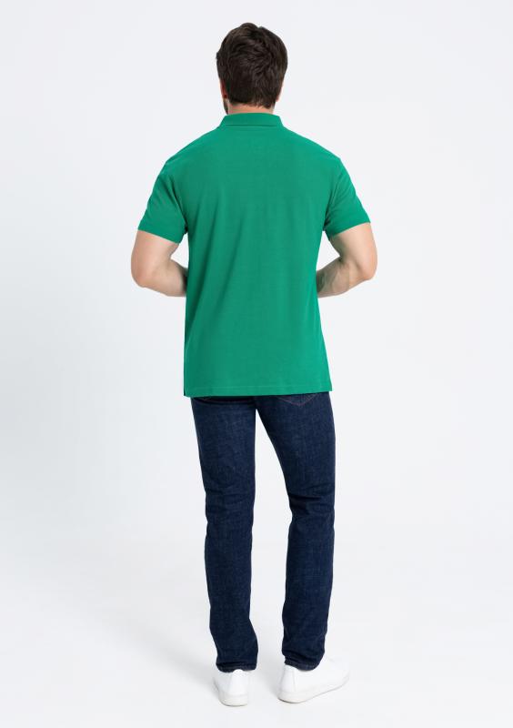 Рубашка поло унисекс  хлопок 185