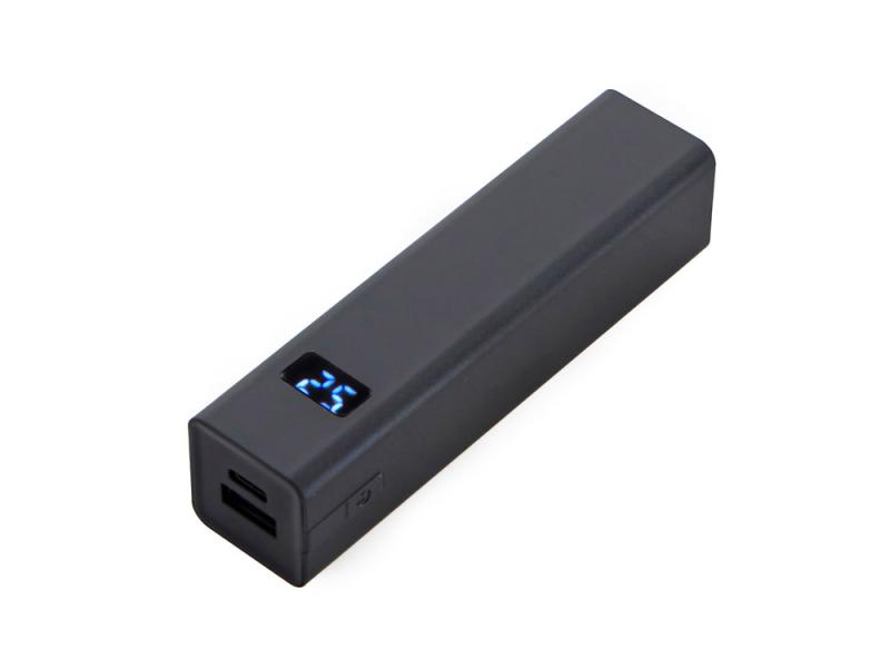 Внешний аккумулятор Rail c дисплеем, 5000 mAh