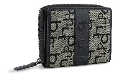 Кошелек женский BUGATTI Elea, жаккардволовья кожаполиэстер, 10х2,5х12 см