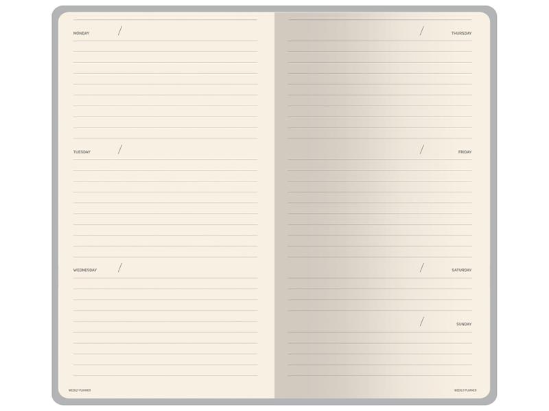 Еженедельник недатированный А6 Morandi. Пыльная роза