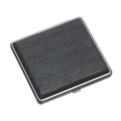 Портсигар SQuire, искусственная кожа, 96*93*19 мм