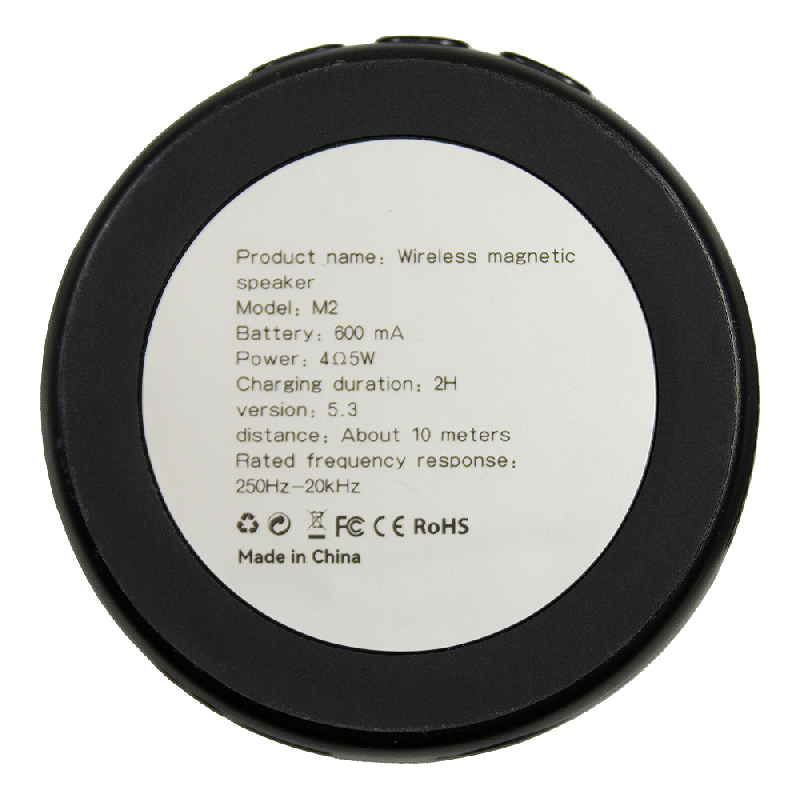 Колонка беспроводная MyTone Light  Magnet Sound, со светомузыкой