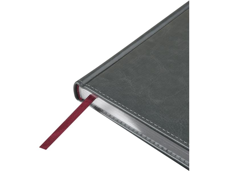 Ежедневник недатированный А5 Sidney Nebraska с серебряным срезом