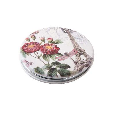 Зеркало Dewal Beauty серия "ская мода" карманное круглое, d6см