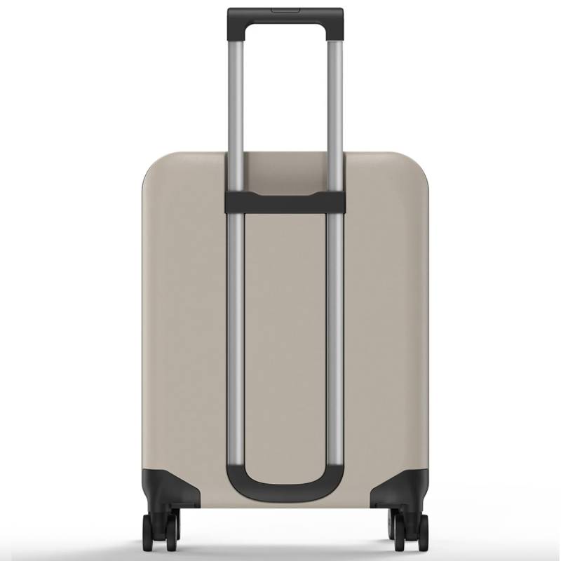 Чемодан складной Rollink Vega 360 55x40x20 см, 4 колеса, серо-бежевый