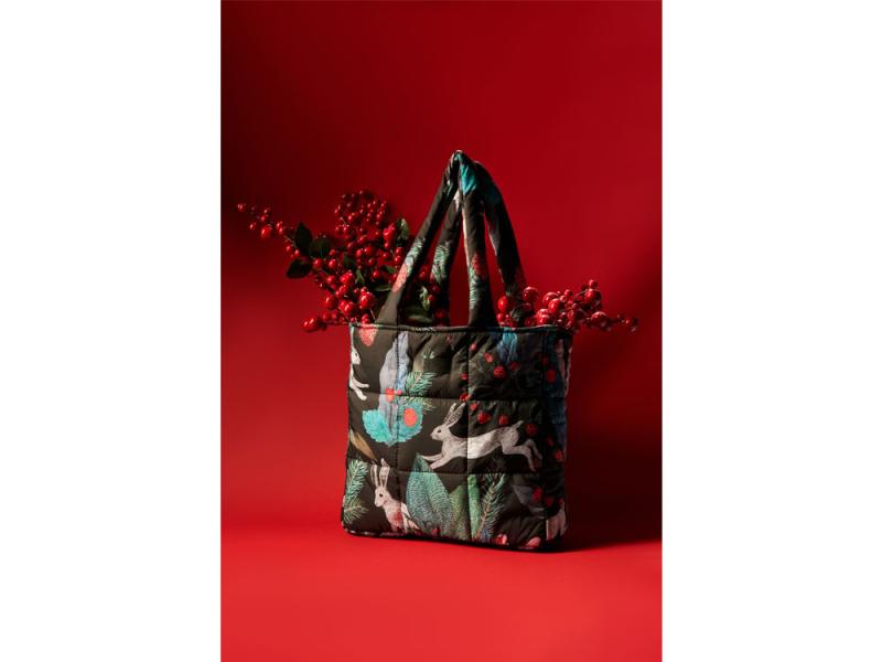 Сумка стеганая Зайцы