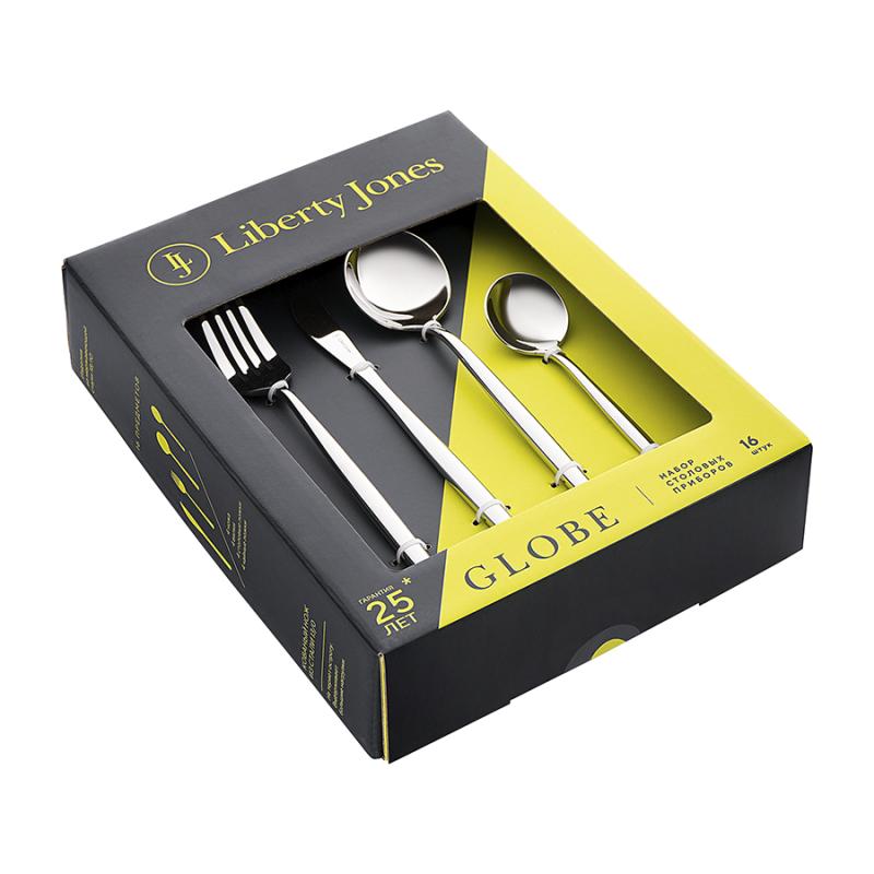 Набор столовых приборов globe, 16 пред.